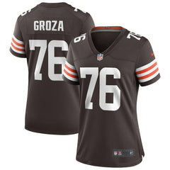 Lou Groza Cleveland Browns Women's Game Retired Player Jersey Brown - Nike