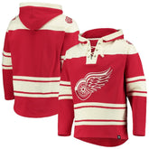 Detroit Red Wings - '47 Superior Lacer Hoodie Red