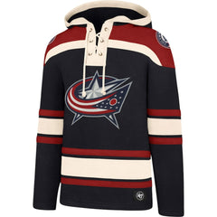 Columbus Blue Jackets - '47 Superior Lacer Hoodie Navy