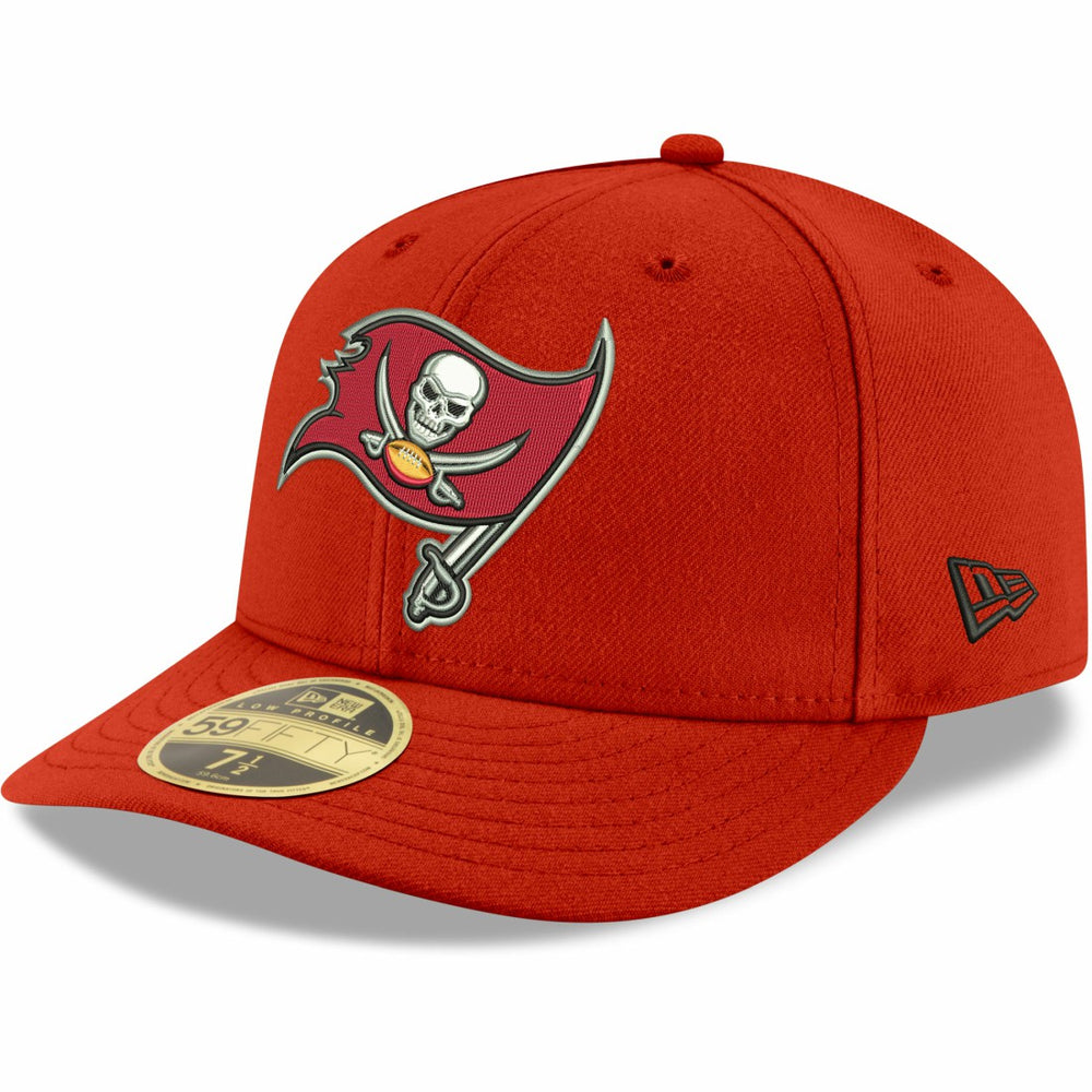 Tampa Bay Buccaneers New Era Omaha Low Profile 59FIFTY Fitted Team Hat Red - NFL