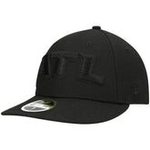 Atlanta Falcons New Era Alternate Logo Black on Black Low Profile 59FIFTY II Fitted Hat Black - NFL