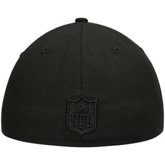 Atlanta Falcons New Era Alternate Logo Black on Black Low Profile 59FIFTY II Fitted Hat Black - NFL