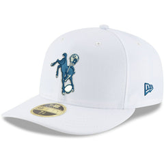 Indianapolis Colts New Era Omaha Low Profile 59FIFTY Fitted Hat White - NFL