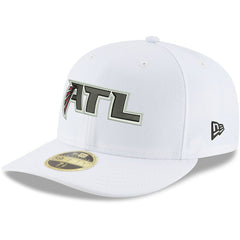 Atlanta Falcons New Era Omaha Low Profile 59FIFTY Fitted Hat White - NFL