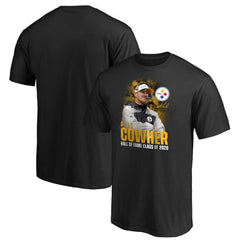 Bill Cowher Pittsburgh Steelers 2020 Pro Football Hall of Fame Inductee Coach Graphic T-Shirt Black - Fanatics