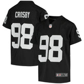 Maxx Crosby Las Vegas Raiders Youth Game Jersey Black - Nike