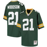 Charles Woodson Green Bay Packers Youth Retired Player Legacy Jersey Green - Mitchell & Ness
