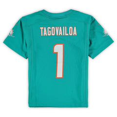 Tua Tagovailoa Miami Dolphins Preschool Game Jersey Aqua - Nike