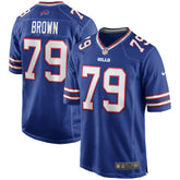 Ruben Brown Buffalo Bills Game Retired Player Jersey Royal - Nike