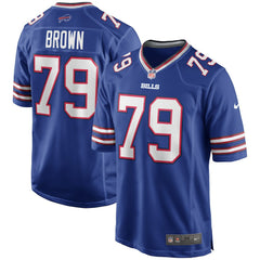 Ruben Brown Buffalo Bills Game Retired Player Jersey Royal - Nike