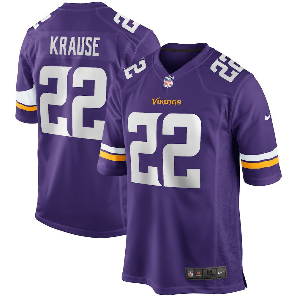 Paul Krause Minnesota Vikings Game Retired Player Jersey Purple - Nike