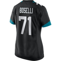 Tony Boselli Jacksonville Jaguars Women's Game Retired Player Jersey Black - Nike