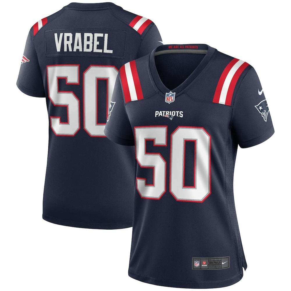 Mike Vrabel New England Patriots Women's Game Retired Player Jersey Navy - Nike