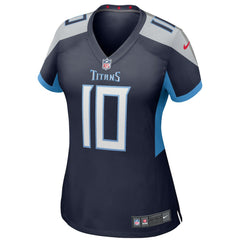 Vince Young Tennessee Titans Women's Game Retired Player Jersey Navy - Nike