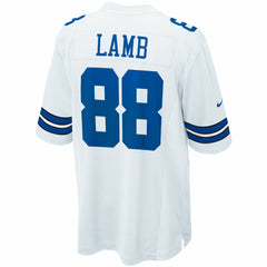 CeeDee Lamb Dallas Cowboys Game Team Jersey White - Nike