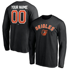Baltimore Orioles Personalized Winning Streak Name & Number Long Sleeve T-Shirt Sale