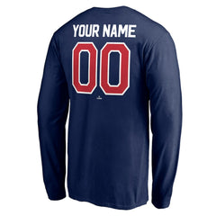 Boston Red Sox Personalized Winning Streak Name & Number Long Sleeve T-Shirt Sale