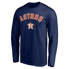 Houston Astros Personalized Winning Streak Name & Number Long Sleeve T-Shirt Sale