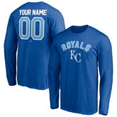 Kansas City Royals Personalized Winning Streak Name & Number Long Sleeve T-Shirt Clearance