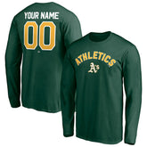 Athletics Personalized Winning Streak Name & Number Long Sleeve T-Shirt Lifestyle