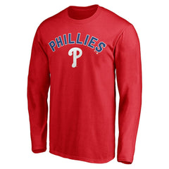 Philadelphia Phillies Personalized Winning Streak Name & Number Long Sleeve T-Shirt Lifestyle