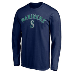 Seattle Mariners Personalized Winning Streak Name & Number Long Sleeve T-Shirt Clearance
