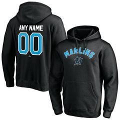 Miami Marlins Personalized Winning Streak Name & Number Pullover Hoodie Sale