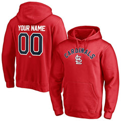 St. Louis Cardinals Personalized Winning Streak Name & Number Pullover Hoodie for sale