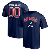 Atlanta Braves Personalized Team Winning Streak Name & Number T-Shirt Clearance