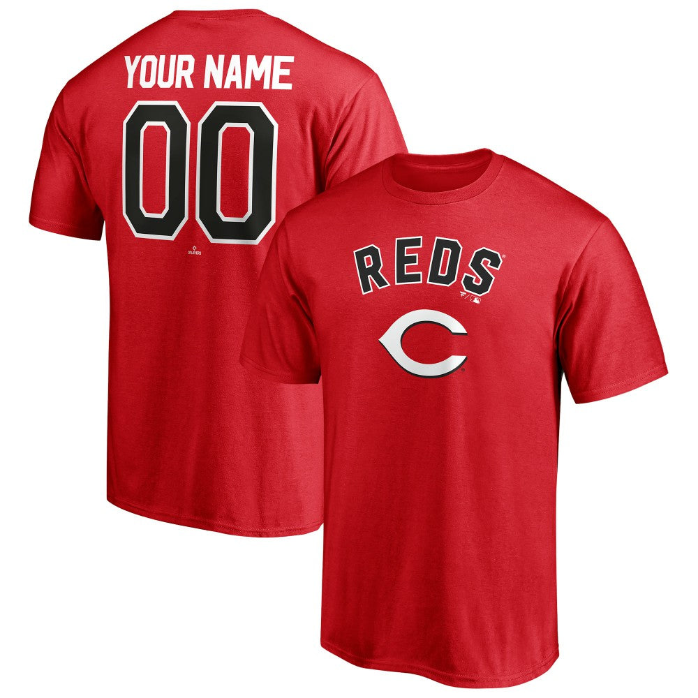 Cincinnati Reds Personalized Team Winning Streak Name & Number T-Shirt Lifestyle