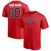 Los Angeles Angels Personalized Team Winning Streak Name & Number T-Shirt Lifestyle