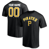 Pittsburgh Pirates Personalized Team Winning Streak Name & Number T-Shirt Clearance
