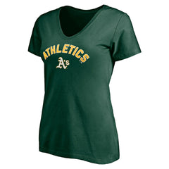 Athletics Women's Personalized Winning Streak Name & Number V-Neck T-Shirt Sale