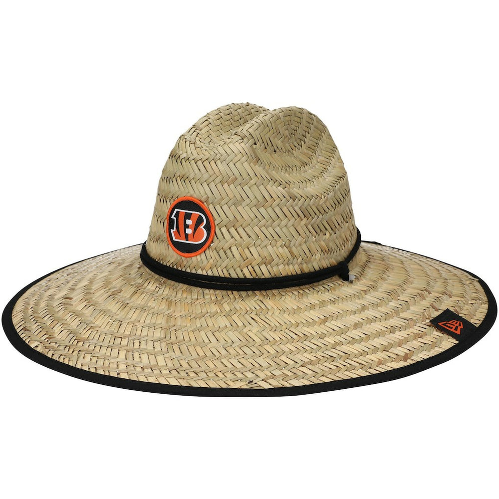 Cincinnati Bengals New Era NFL Training Camp Straw Lifeguard Hat Natural - NFL