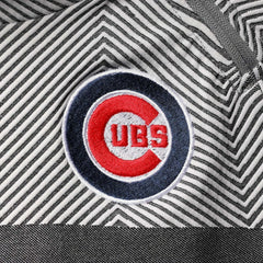 Chicago Cubs Levelwear Women's Verse Asymmetrical Raglan Tri-Blend Quarter-Zip Jacket Near Me