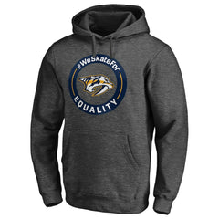 Nashville Predators - #WeSkateFor Pullover Hoodie Heather Gray