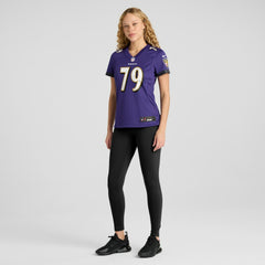 Ronnie Stanley Baltimore Ravens Women's Game Jersey Purple - Nike