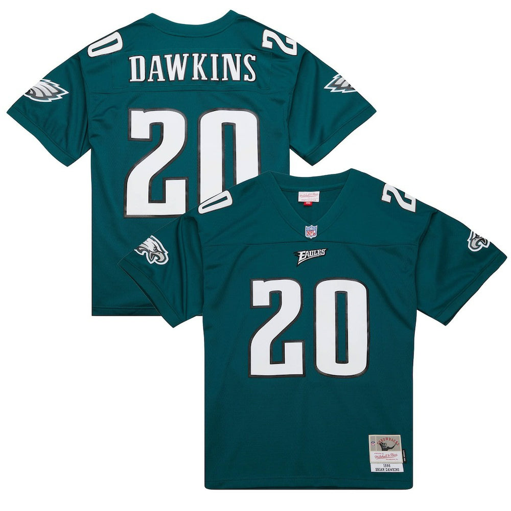 Brian Dawkins Philadelphia Eagles Legacy Replica Jersey Green - Mitchell & Ness