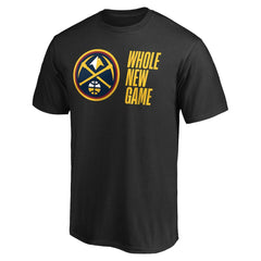 NBA - Denver Nuggets Whole New Game Team T-Shirt - Black
