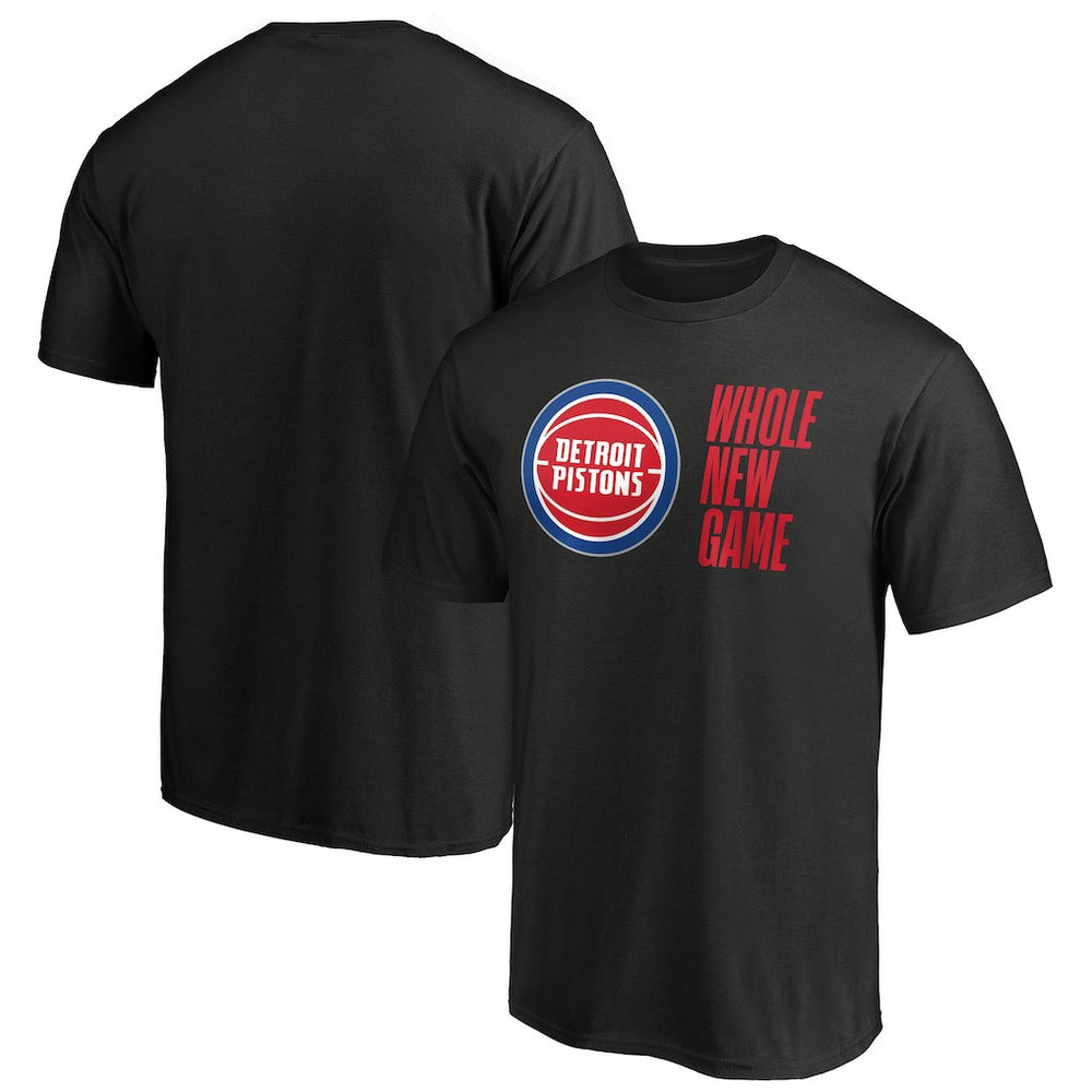 NBA - Detroit Pistons Whole New Game Team T-Shirt - Black