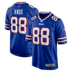 Dawson Knox Buffalo Bills Game Player Jersey Royal - Nike