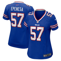 A.J. Epenesa Buffalo Bills Women's Game Jersey Royal - Nike