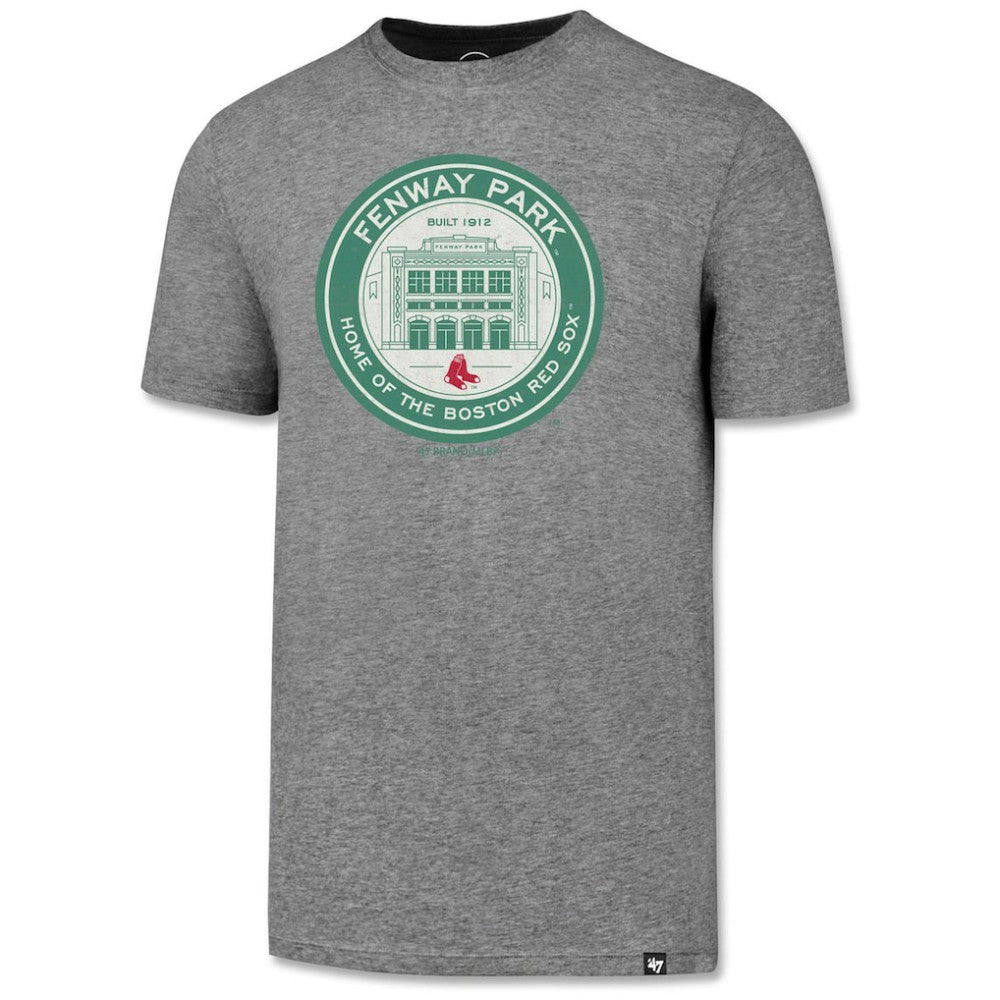 Boston Red Sox '47 Fenway Park Coin Logo Slate Grey T-Shirt for sale