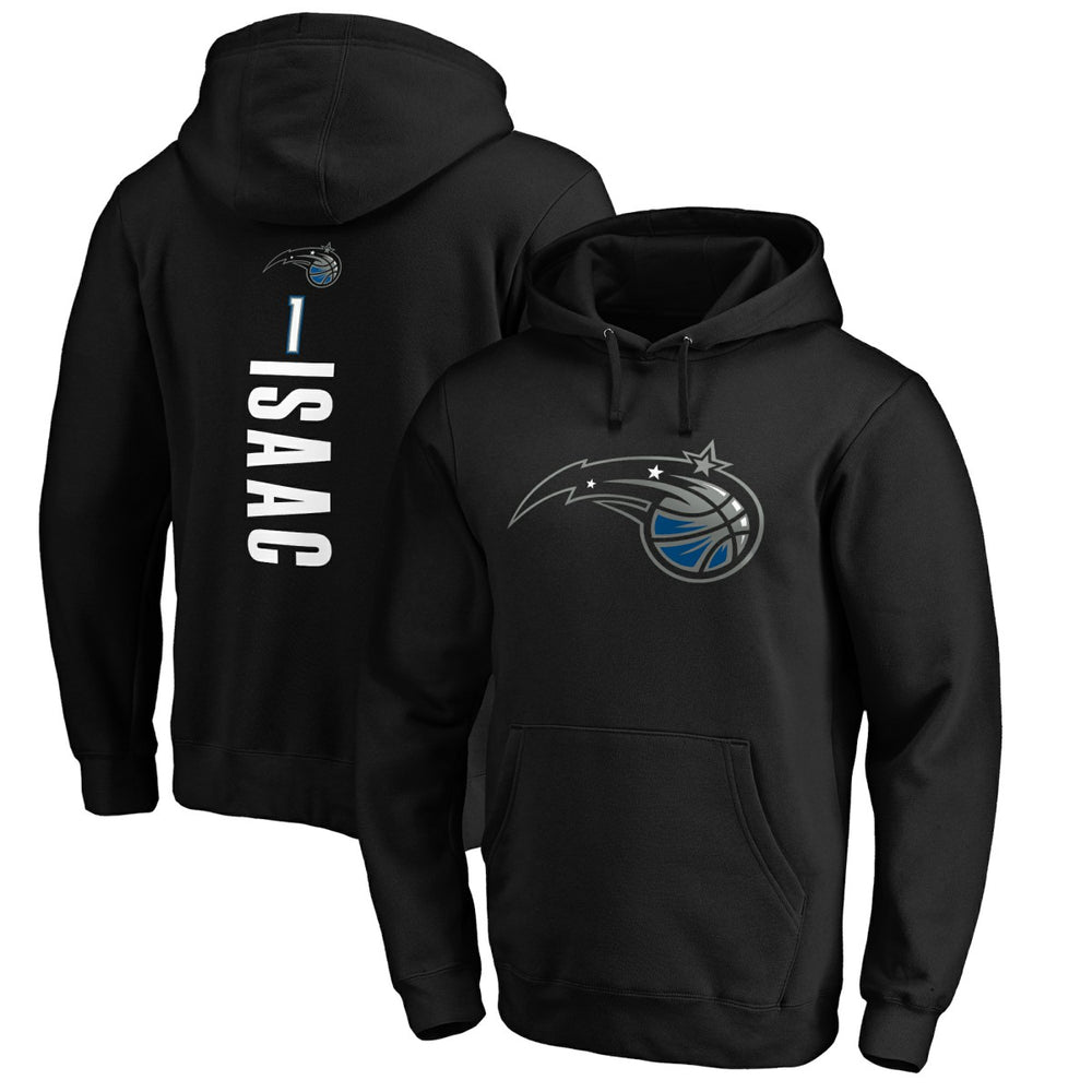 NBA - Jonathan Isaac Orlando Magic Playmaker Name & Number Pullover Hoodie - Black