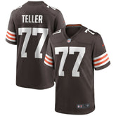 Wyatt Teller Cleveland Browns Game Jersey Brown - Nike