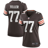 Wyatt Teller Cleveland Browns Women's Game Jersey Brown - Nike