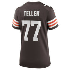 Wyatt Teller Cleveland Browns Women's Game Jersey Brown - Nike