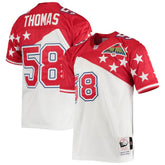 Derrick Thomas AFC 1995 Pro Bowl Authentic Jersey White/Red - Mitchell & Ness