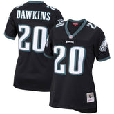 Brian Dawkins Philadelphia Eagles Women's Legacy Replica Team Jersey Black - Mitchell & Ness