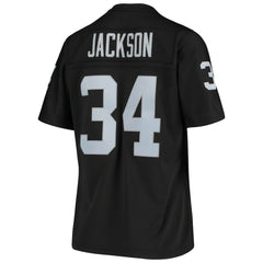 Bo Jackson Las Vegas Raiders Women's 1988 Legacy Replica Jersey Black - Mitchell & Ness